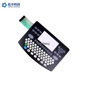 China LCD Window Custom Made LED Membrane Switch 3M468 With Backlight on sale