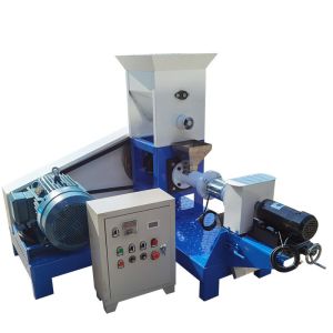 Small Floating Fish Feed Mill Pellet Extruder Machine With Diesel Engine