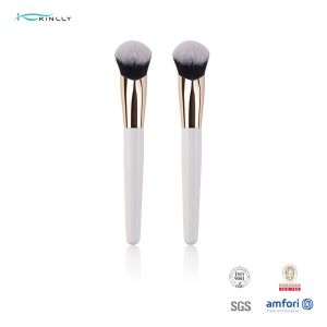 Antibacterial Vegan Hair Individual Makeup Brushes Contour Foundation Brush