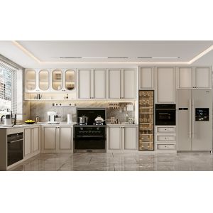Economical PVC Kitchen Cabinet Nigeria Modern Design Kitchen Cabinet