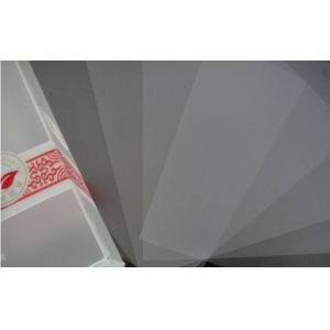 Rigid Glossy / Matte PVC Sheet , Printed Cover Translucent 0.2 Mm Plastic Sheet