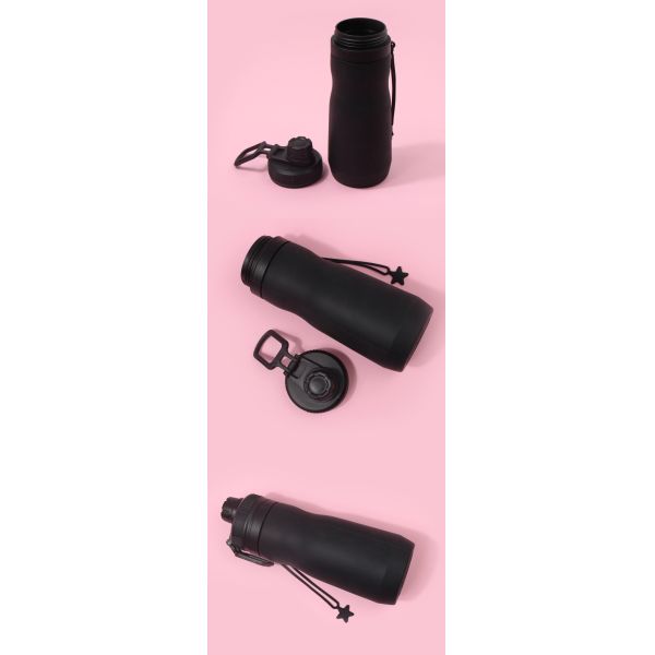 simple modern usa drinkware Collapsible Silicone Water Bottle manufacturers with marking