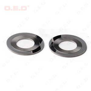 Top Bottom Carbide Slitter Blades 92 HRA For Tissue Paper Cutting