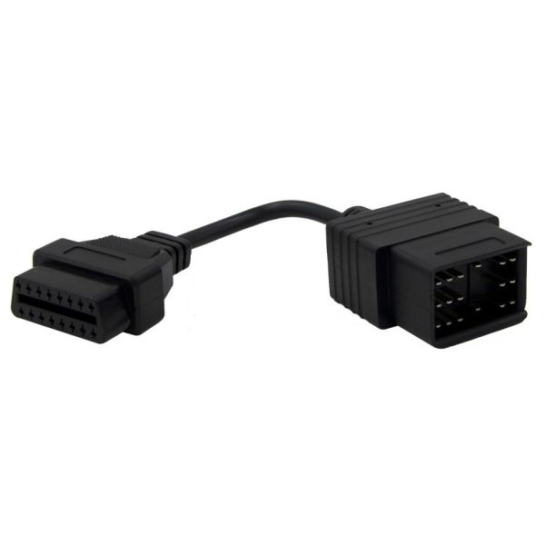 Buy OBD2 OBDII J1962 Female to Toyota 17 Pin OBD1 Male Connector Cable at wholesale prices