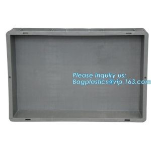 Multi-purpose Euro logistics plastic box ; Plastic turnover box, pp corrugated