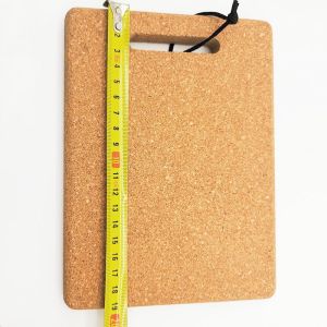 15mm Thicked Rectangular Corkboard Placemats Cork Mats Pot Holder Insulation