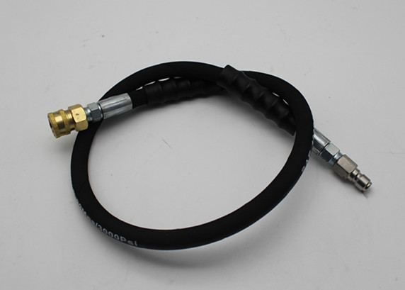 Buy 3/8" X 25ft 3000 PSI Pressure Washer Hose With Quick Coupler Socket X Plug at wholesale prices