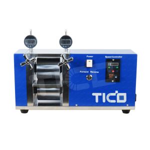 Electronic Calendering Roll Press Machine with 100mm Width Roller