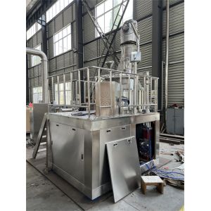 High Shear Wet Mixing Rapid Mix Granulator Machine For Fertilizer Copper Feed