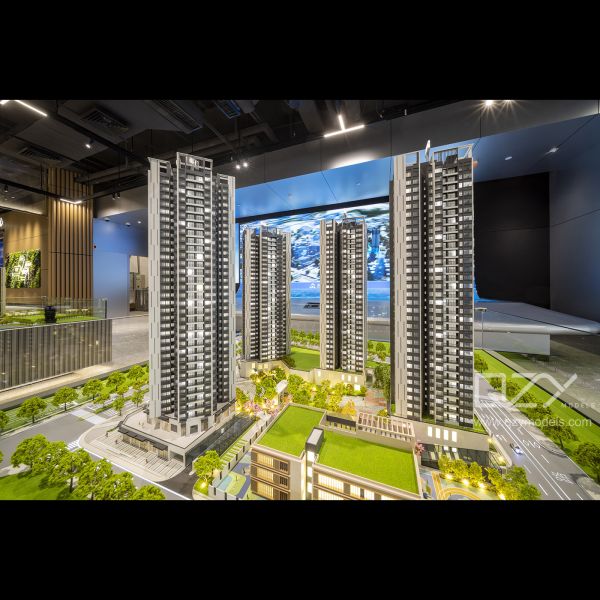 Buy Shenzhen Talents Housing Group 1/150 Zihe Residence Model at wholesale prices