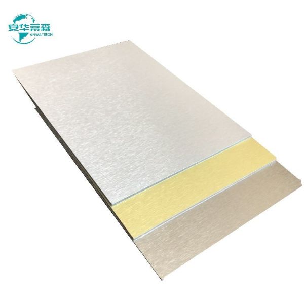 Buy 4mm Brushed Finish Aluminum Composite Panel With B1 Fire Rating at wholesale prices