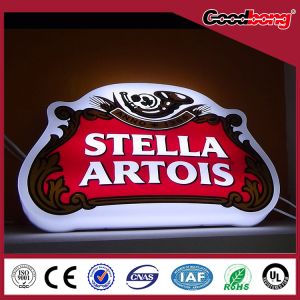 New Arrival Advertising thermoforming acrylic LED vacuum molded signs