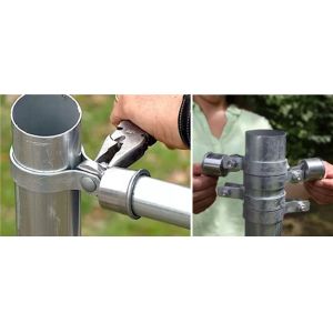 Galvanized Steel 3" 12 Gauge Fence Brace Band