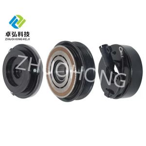 7SEU17C Auto AC Compressor Pulley Clutch Kit 6PK 125MM 12V for Mercedes Benz 35