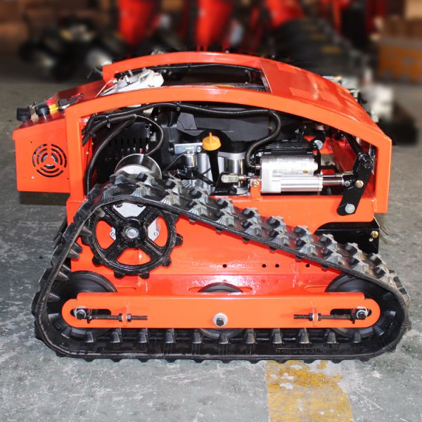 Free Shipping 7.5HP Electric-start Remote Control Grass Cutter Mini RC Robot