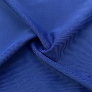Polyester Spandex Scuba Lycra Fabric UV Resistant 4 Way Stretch 55D for Yoga Set