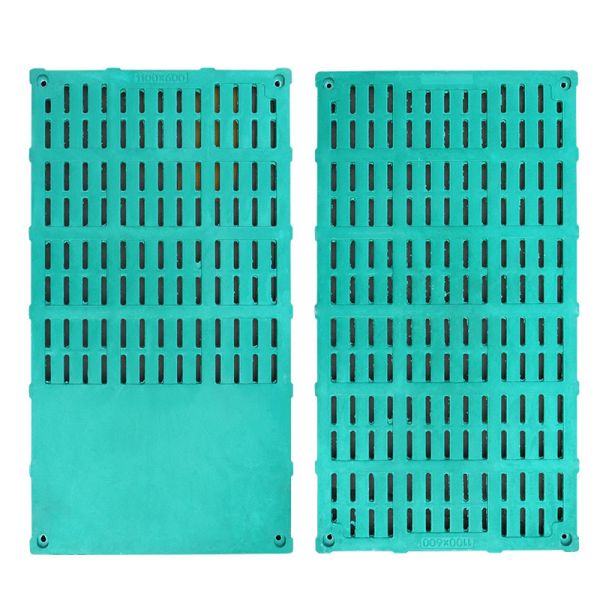 16mm 22mm Hole BMC Slat Floor Anti Skid Poultry Plastic Flooring