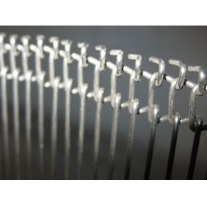 AISI SS304 316 316L Stainless Steel Ladder Belt for Conveyor/High temperature