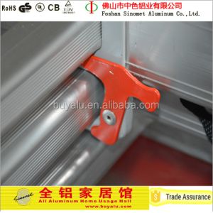 Mutifunctional Aluminum Step Ladder Extention Combination Aluminum Ladder