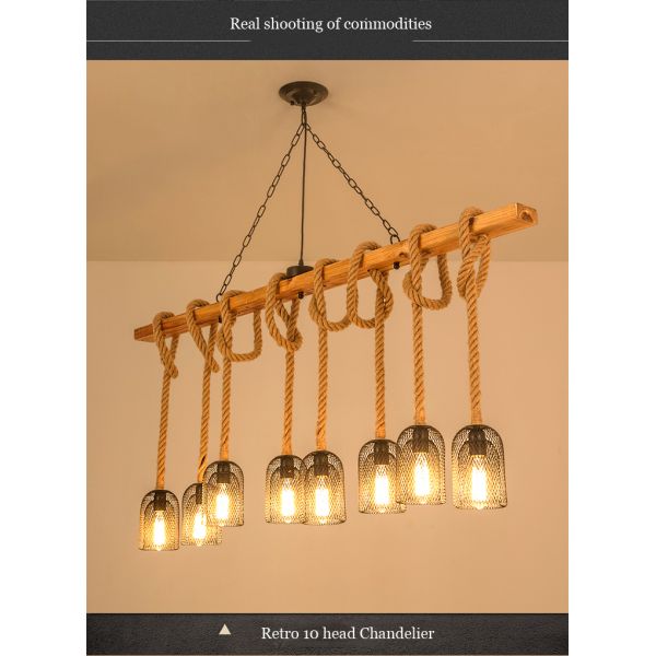 Loft Vintage Chandelier Light Industrial Headlight Store Dining Room retro light(WH-VP-220)