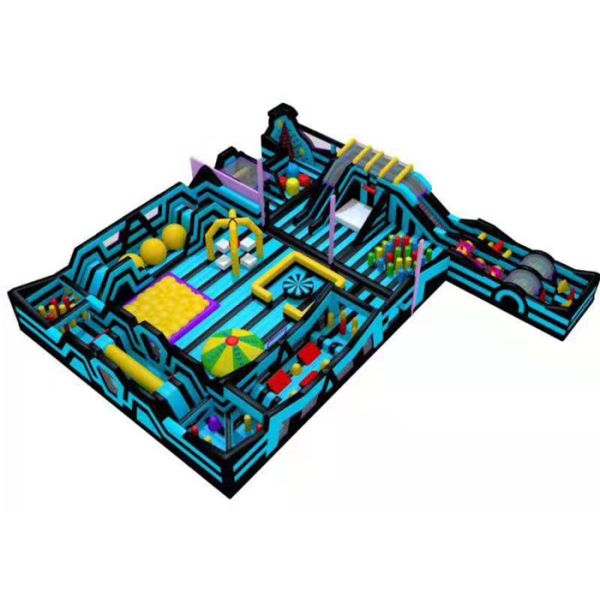 Buy Giant Outdoor Inflatable Playground Equipment Economical Interactive Game at wholesale prices