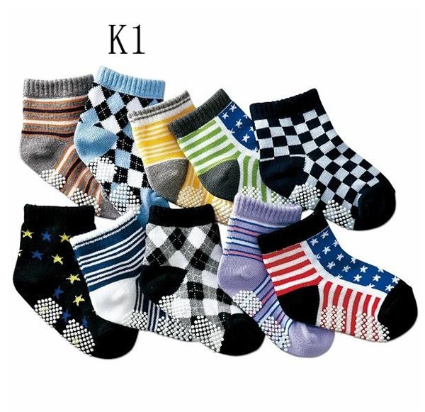 Latest design knitted AZO-free terry cotton boys socks