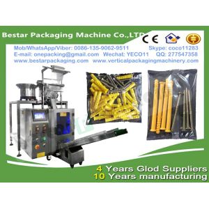 Quality Bestar Special design machine for Hardware fitting nuts pouch making machine,nuts weighting and packing machine for sale