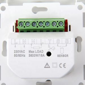 Temperature regulator electric floor heating thermostat