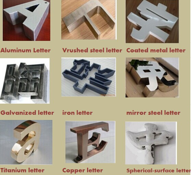Robot Arm Laser Beam Welding Machine Galvanized Sheet Letters For AD Letter