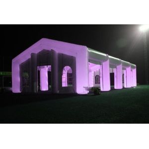 Durable Fire Resistant Lighting Inflatable Party Tent For Wedding