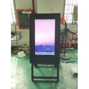 Airport Self Service Food Kiosk 43 Inch Movable Self Help Computer Printing