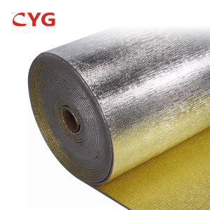 Ductwork Self Adhesive Insulation Foam , PE Building Insulation Foam Low Voltage