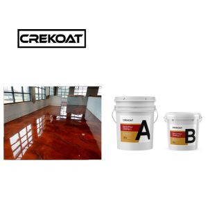 100% Solids High Build Metallic Epoxy Coating 3mm Antimicrobial