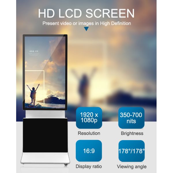 Rotatable Multi Touch Digital Signage