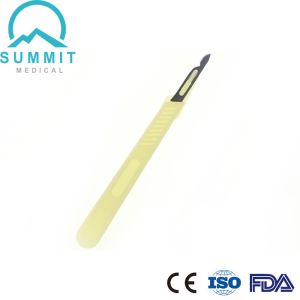 China Plastic Handle Surgical Scalpel Blade For Dermaplanning on sale