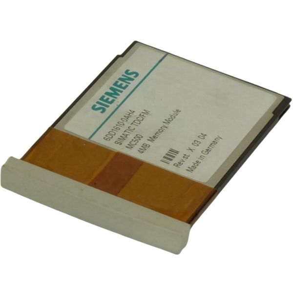 SIEMENS 6DD1610-0AH4 SIMATIC TDC SIMATIC TDC MC500 MEMORY MODULE 4 MB FLASH