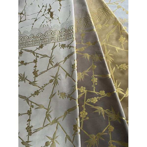 Upholstery Velvet Curtain Fabric Foil Holland Velvet Fabric Bronzing Printing