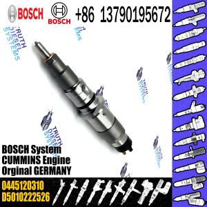Dongfeng DCi11 engine fuel injector D5010222526 0445120106 0445120310