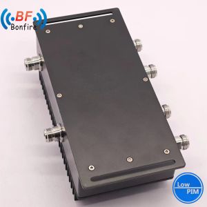 Grey 698-3800MHz VHF 4 in 2 out RF Hybrid Coupler/Combiner for Overall Project