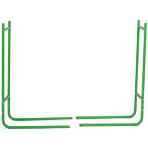 Metal Tube RANGE Logs Firewood Rack Greenhouse Logs EXTENSIBLE Green