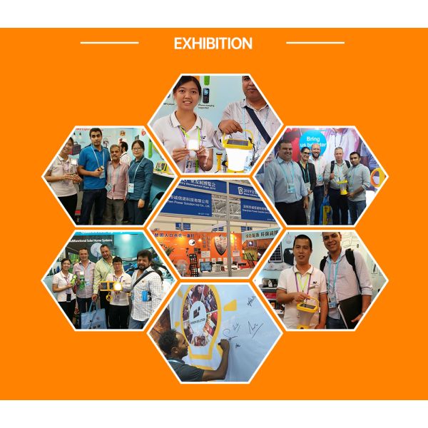 360 Degree Outdoor Camping Lights , 4800mAh Portable Solar Lantern