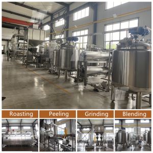 High-quality OEM Peanut Butter Maker Peanut Butter Processing Plant
