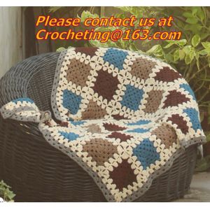 Handmade Crochet Blankets Towel Blanket Crochet Blanket American Style Plaid