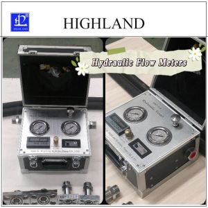 HIGHLAND Hydraulic Flow Meters Removable Design Oil Temperature Range -20C -150C