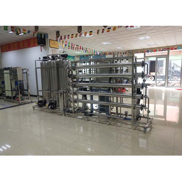Semiconductor Double Stage 1000 LPH Ro System With Softener
