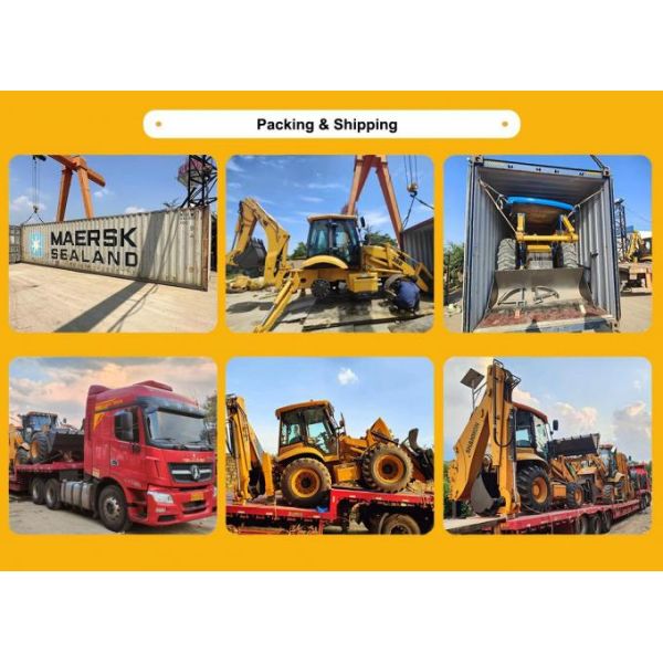 10.6Ton 4CX Backhoe Loader:SHANMON388H Sturdy And Flexible Earth Moving Equipment