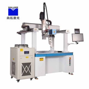 China Energy Storage Battery Pack Special Laser Welding Machine with 2000W Galvanometer System and Modulation Frequency of 1-5K HZ on sale