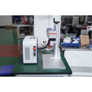Enclosed 20W 30W Portable Fiber Laser Marking Machine
