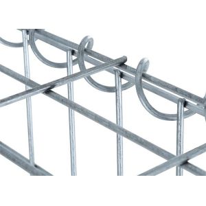 30x30cm Stone Galfan Gabion Baskets 150cm Height