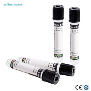 PET/Glass ESR Vacuum Blood Collection Tube Disposable